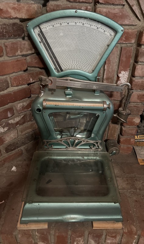 Antique Detroit Butchers Scale 1915