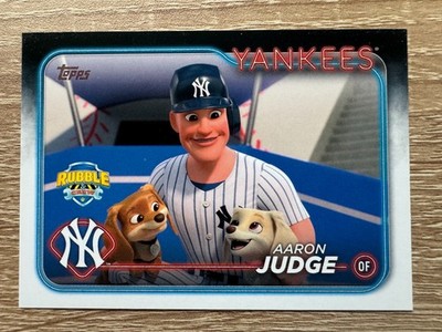 Aaron Judge  2024 Topps Update #PP-2 Paw Patrol Rubble & Crew Fun