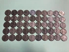 1943 steel wheat penny roll. 50 pennies, no rusty coins