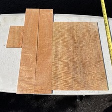 Curly Mango 4 piece Tenor Ukulele set 2 19 x3 x4mm; 2 15 x5 x4mm; 1 head plate