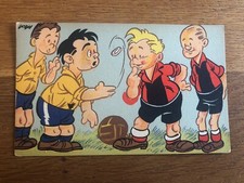 Vintage Football Postcard Cartoon Holland Carol Voges