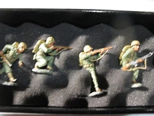 King and Country WWII, IWJ21, IWO JIMA, Set of 4 MIB