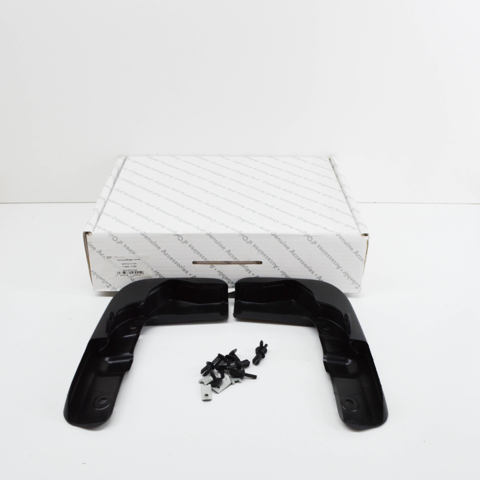 Genuine Audi Q2 S-line Front Mudflaps Pair 81A075116 for sale  