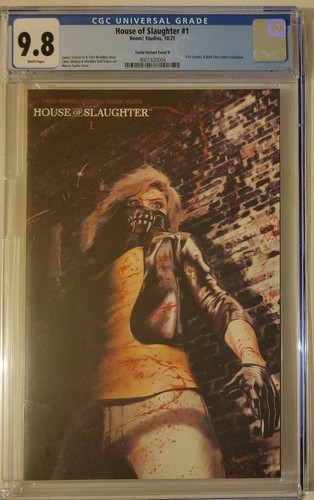 HOUSE OF SLAUGHTER 1 CGC 9.8 MARCO TURINI VARIANT EXCLUSIVE W/COA