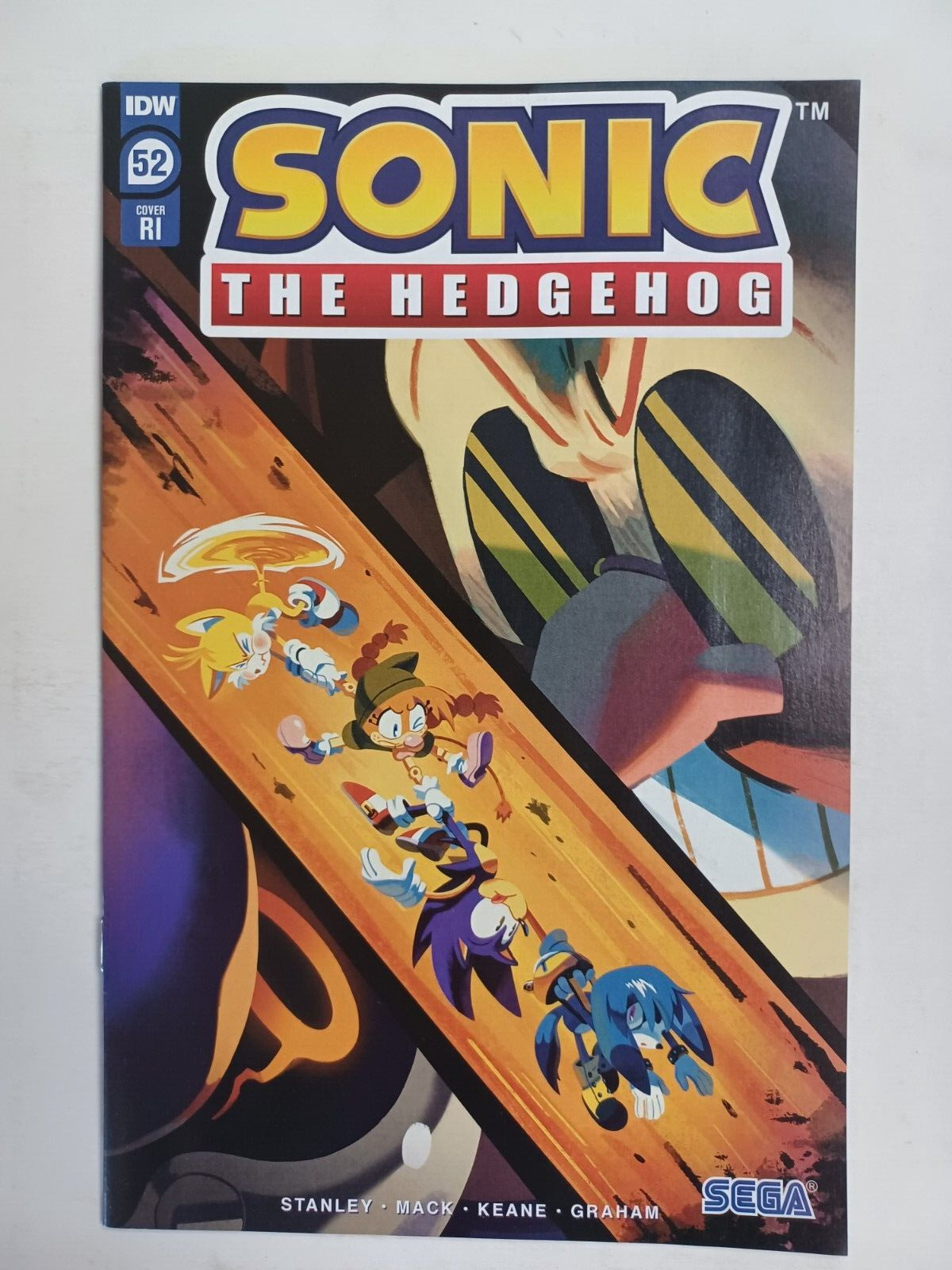 Sonic the Hedgehog #52 - 1:10 RI Variant - IDW - 2022 - NM