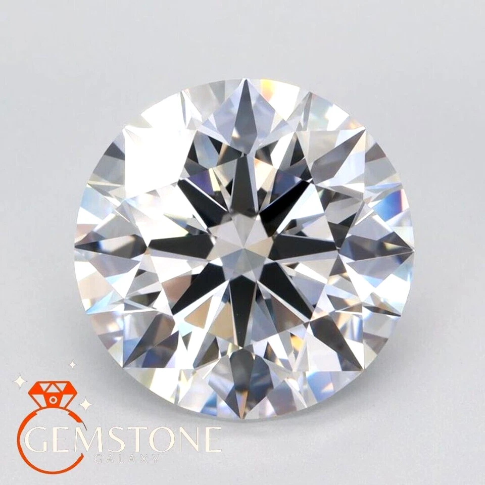 Certified Natural 2 Ct Lab Grown VVS1 D Color Diamond Round Cut Loose Gemstone - Image 4 of 4