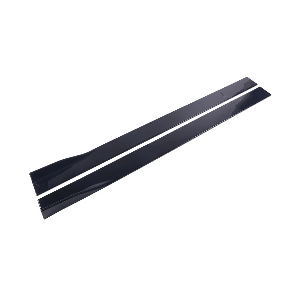 78.7"Side Skirts Splitters Spoiler Lip Glossy Black For Mercedes Benz C250 C300 - Изображение 4 из 4