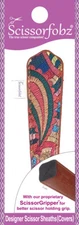 SCISSORFOBZ Designer Scissors Sheath Cover Single Small Rustic Colorful Paisley