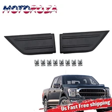 Pair For 2021-2023 Ford F150 Front Bumper Corner Panel Cover Trim ML3Z-17E810-AA