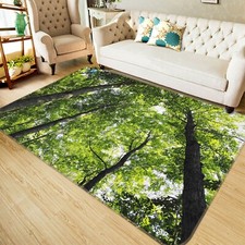 3D Gr&uuml;ner Wald NAM8194 Spiel Teppich Mat Elegant Foto Teppich Fay