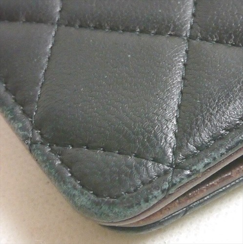 Authentic CHANEL Notebook cover Matelasse Coco Mark Leather #335 - Picture 10 of 18