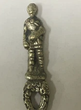 Vintage Souvenir Spoon Collectible Montagnani Style Italy 6.1/8”