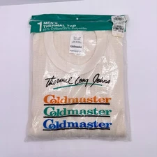 NWT's Coldmaster Thermal Long Johns Top XL