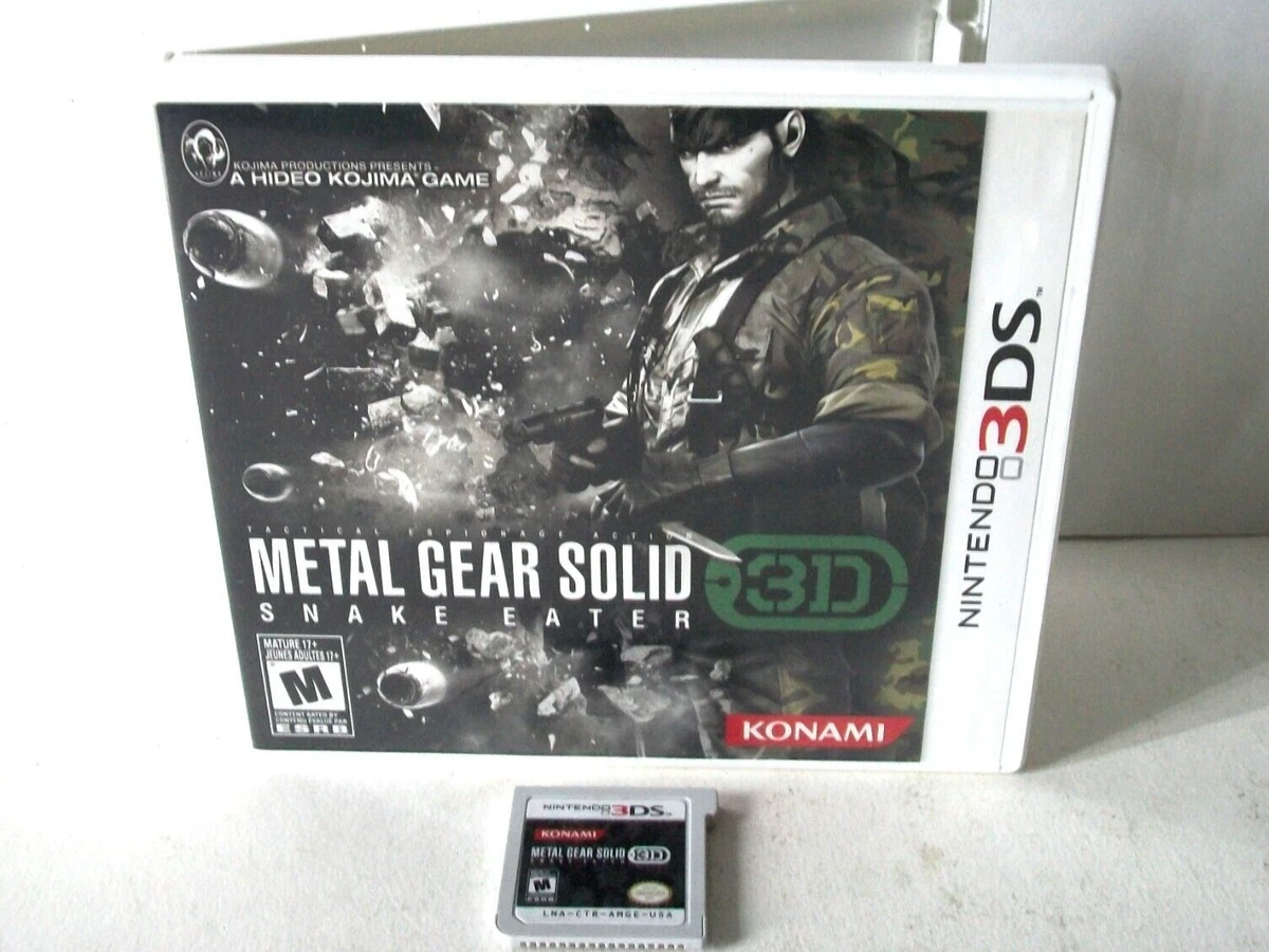 Mgs3 best sale nintendo switch