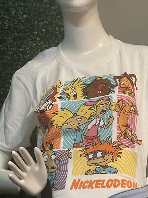 Nickelodeon 2020 Rugrats Characters Graphic T-Shirt - Size Large