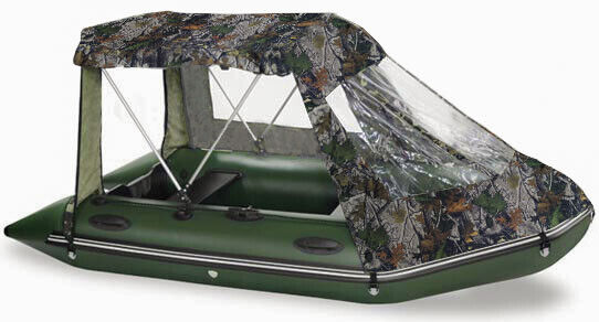 Full Tent Awning for Inflatable Boat Bark