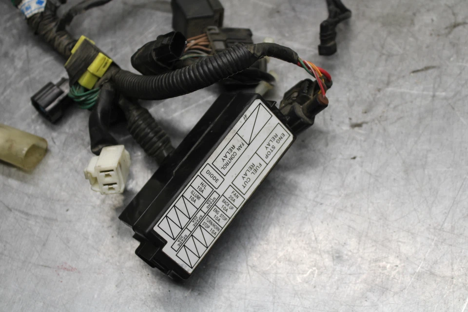 10-13 HONDA SHADOW RS 750 VT750RS MAIN ENGINE WIRING HARNESS WIRE LOOM BB718 - Image 2 of 4