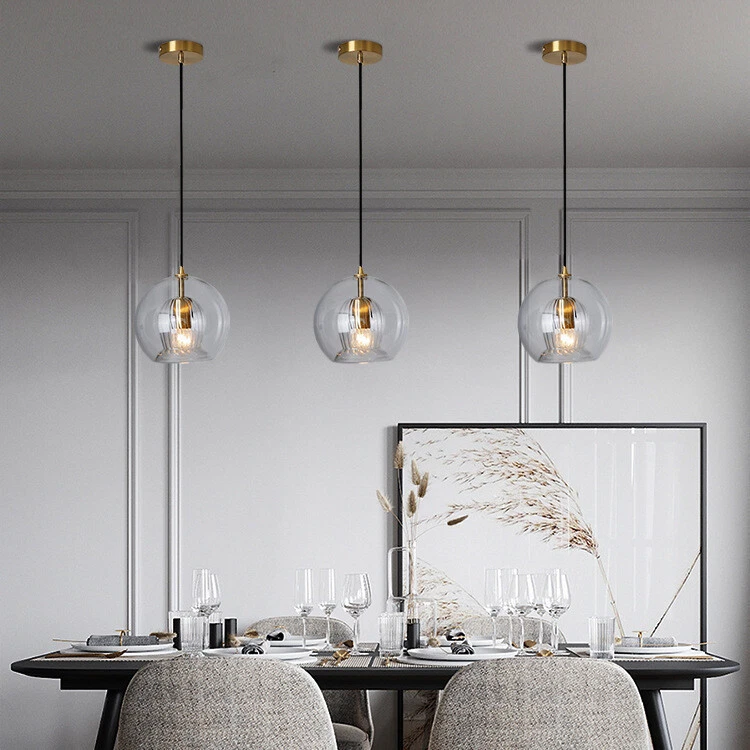 Clear glass ceiling pendant outlet