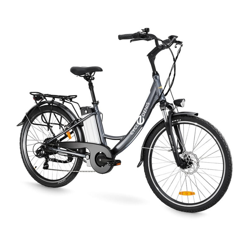 Vélo électrique CycleDenis Master - Cadre Bas, 250W, 7 Vitesses, Autonomie 80km - Neuf