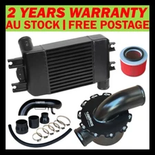 Upgrade Aluminium Intercooler,Airbox+Piping Kit For Nissan Patrol GU ZD30 3.0L