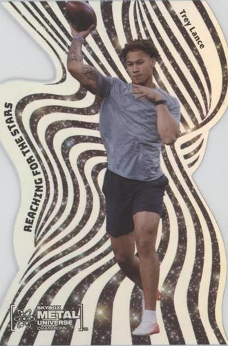 2021 Skybox Metal Universe Champions Trey Lance #RFS-23