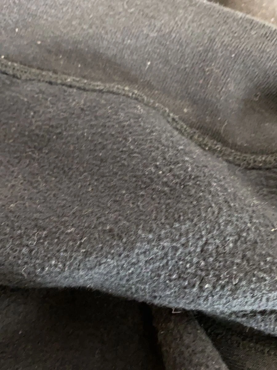 Felpa Supreme con cappuccio L cotone giallo usata