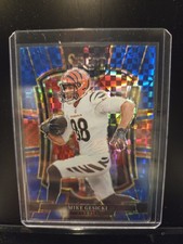 2025 Panini Select - Premier Level Mike Gesicki #159 Blue Prizm /175