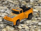 1973 Hot Wheels Redline Orange Hi Tail Hauler Pick Uptruck With Motorcycles
