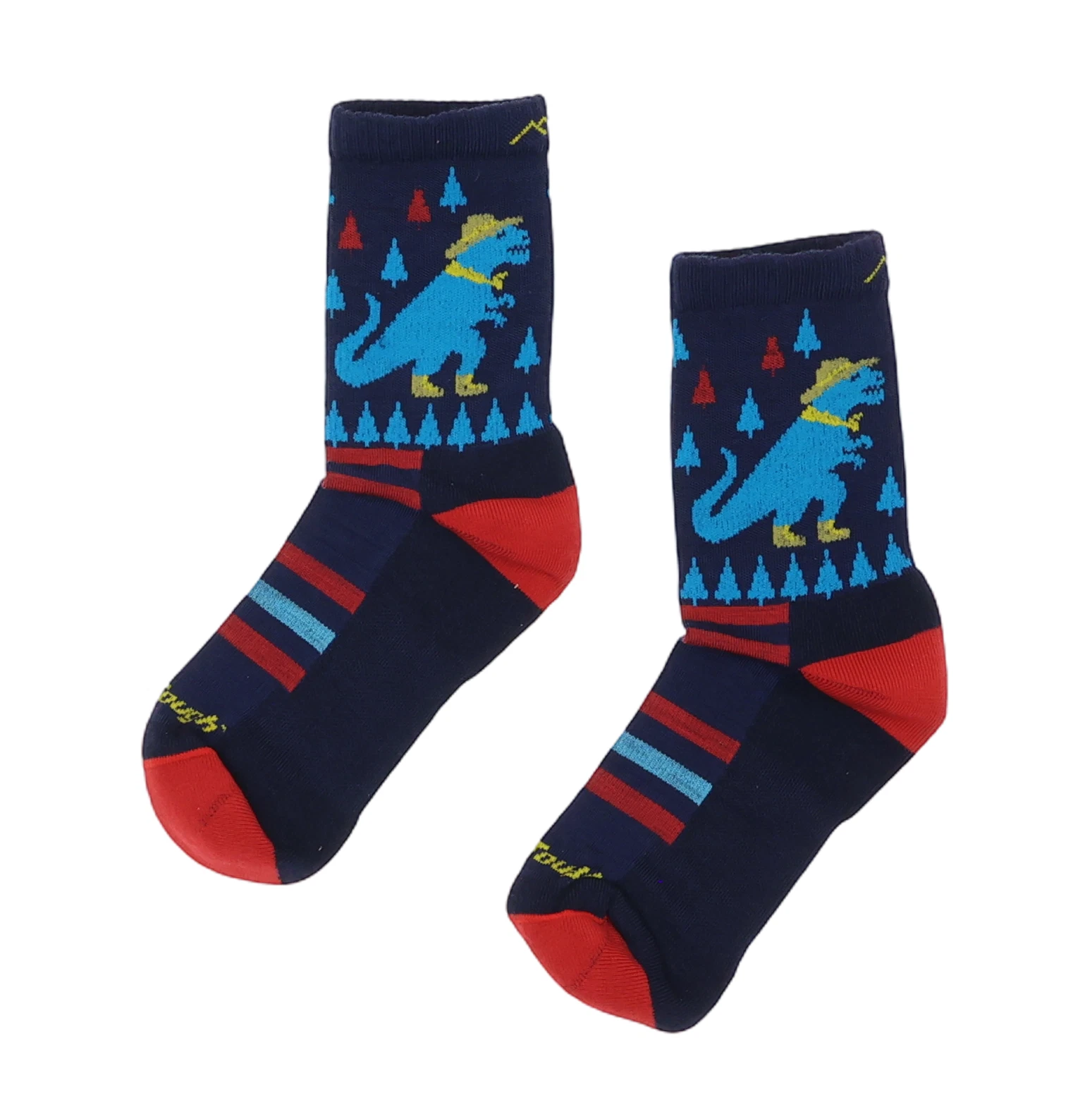 Darn Tough L136125 Junior Ty-Ranger-Saurus Micro Crew Lightweight Socks Size M