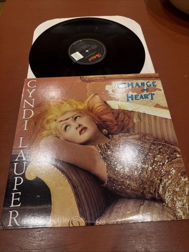Cindy Lauper Change of The Heart Original  Vinyl LP Great Condition VG++