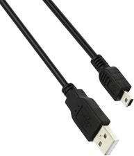 USB Power and Data Cable for Texas Instruments Calculators, TI-84 Plus silver 