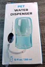 12oz Pet Care Cup Portable Dog Cat Water Bottle Travel Drinking Feeder Dispenser