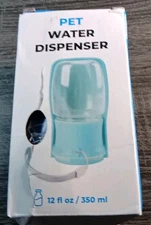 12oz Pet Care Cup Portable Dog Cat Water Bottle Travel Drinking Feeder Dispenser