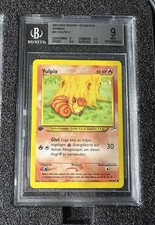 Pokemon Neo Destiny 1st Edition Vulpix Beckett 9 BGS Mint Deutsch - Pop 1