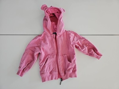 Sanetta Rosa Jäckchen mit Ohren Reißverschluss Gr. 80