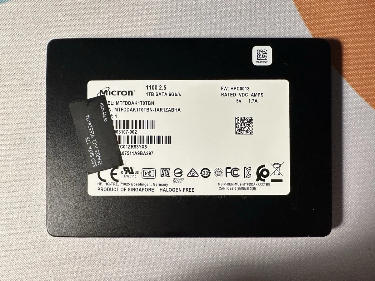 Micron 1 TB Solid State Drives for sale - eBay