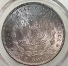 1888 Silver Morgan $1 PCGS MS 62 - Purple Blue Toned Reverse