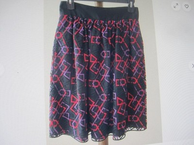 EMPORIO ARMANI BLACK LACE SKIRT NWT