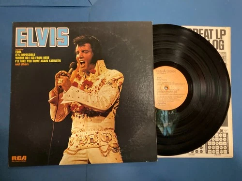 Elvis Presley  "Fool Album" RCA APL1-0283 LP 1973 EX/EX vinyl record album