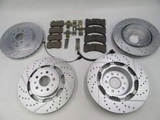 Maserati Granturismo Gt Gran Turismo Quattroporte Front & Rear Brake Pads Rotors