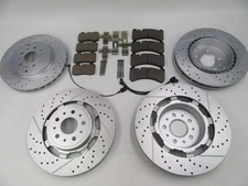 Maserati Granturismo Gt Gran Turismo Quattroporte Front & Rear Brake Pads Rotors