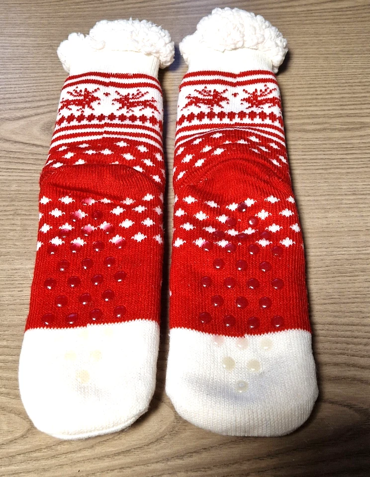 Kuschelsocken - Wintersocken - Stopper - socken - "Fuchs" - Bild 2 von 2