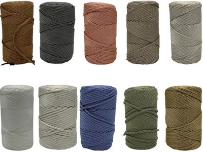 5mm PP Makramee Garn Nylon Schnur Shamballa Cord