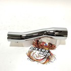 NEW Rinehart Chrome Slimline Duals Rear Heat Shield 2017 2023 Touring 100 0452