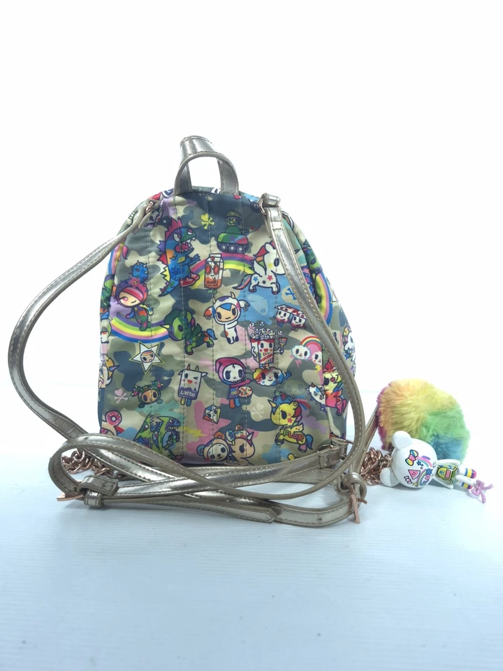 Mochila escolar urbana pequeña Tokidoki camuflada Kawaii Foto 2 de 4