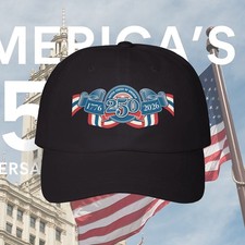 Printed 250th USA Anniversary 1776-2026 Celebration Classic Hat, Patriotic Gift