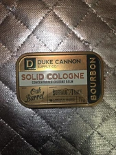 Duke Cannon Supply Co. Solid Cologne Bourbon OAK BARREL 1.5 oz.