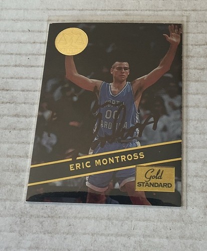1994 Signature Rookies Gold Standard - Eric Montross #13 (RC) Hand Signed Auto