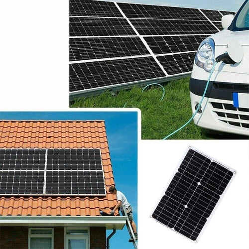 300W Flexible Solar Panel Power For Boat RV Car Camping Battery Charger Marine - Bild 15 von 16