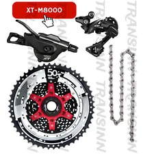 Shimano XT M8000 I Spec B Mini Groupset w/Sunrace MX80 11/50T Cassette New 
